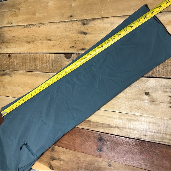 Patagonia Green Nylon Spandex Pants 34 x 30.5 Hike - Picture 9 of 12
